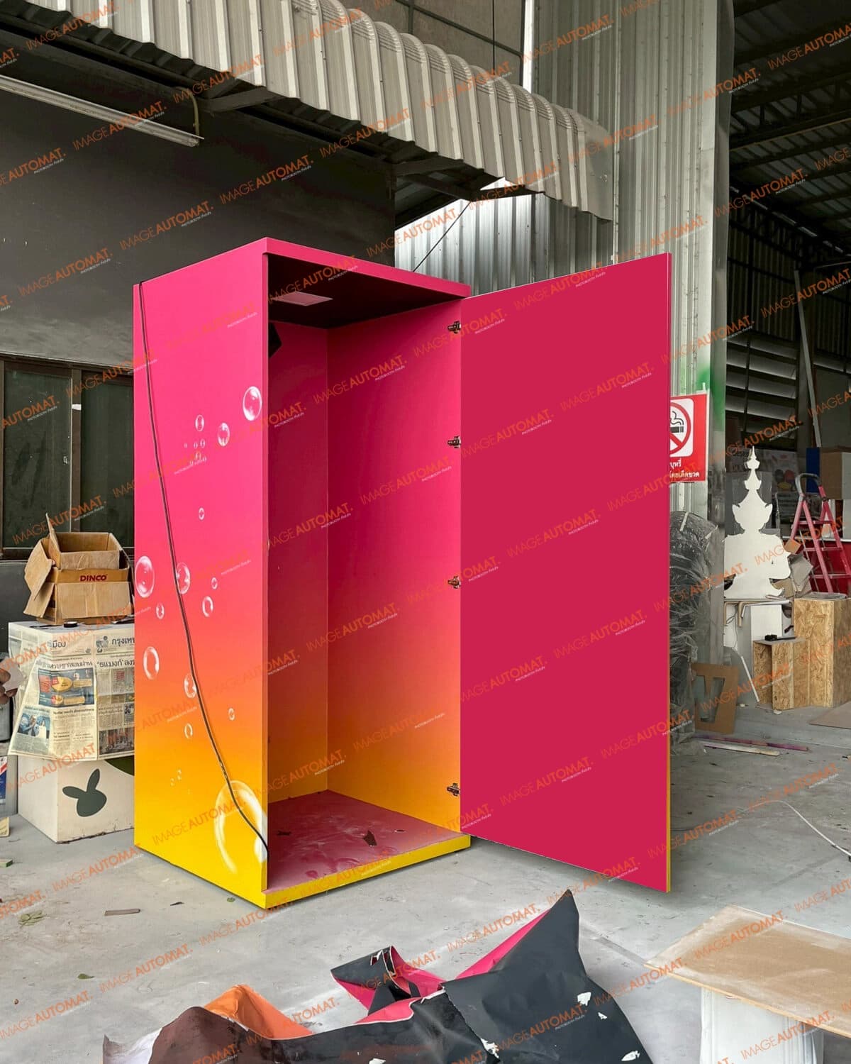 ผลงานตู้โฟโต้บูธ Photobooth Structure ผลิตภายในประเทศไทย แข็งแรงทนทาน - งานที่ 10