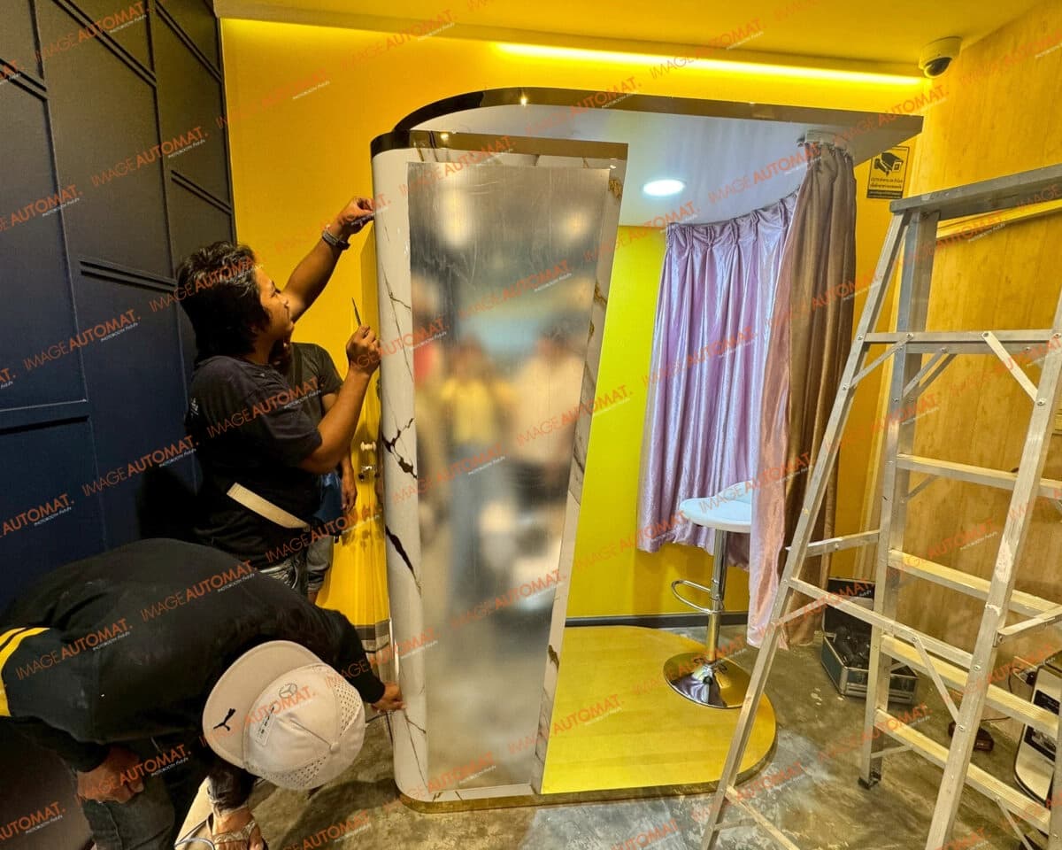 ผลงานตู้โฟโต้บูธ Photobooth Structure ผลิตภายในประเทศไทย แข็งแรงทนทาน - งานที่ 7